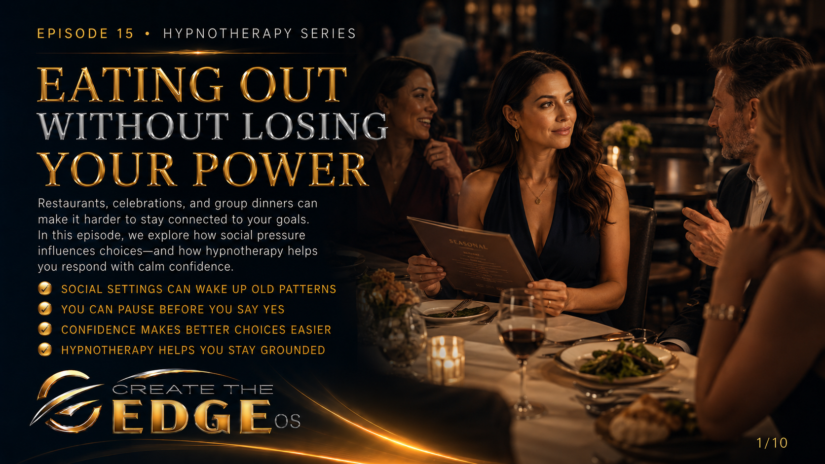 Episode 15: Eating Out Without Losing Your Power