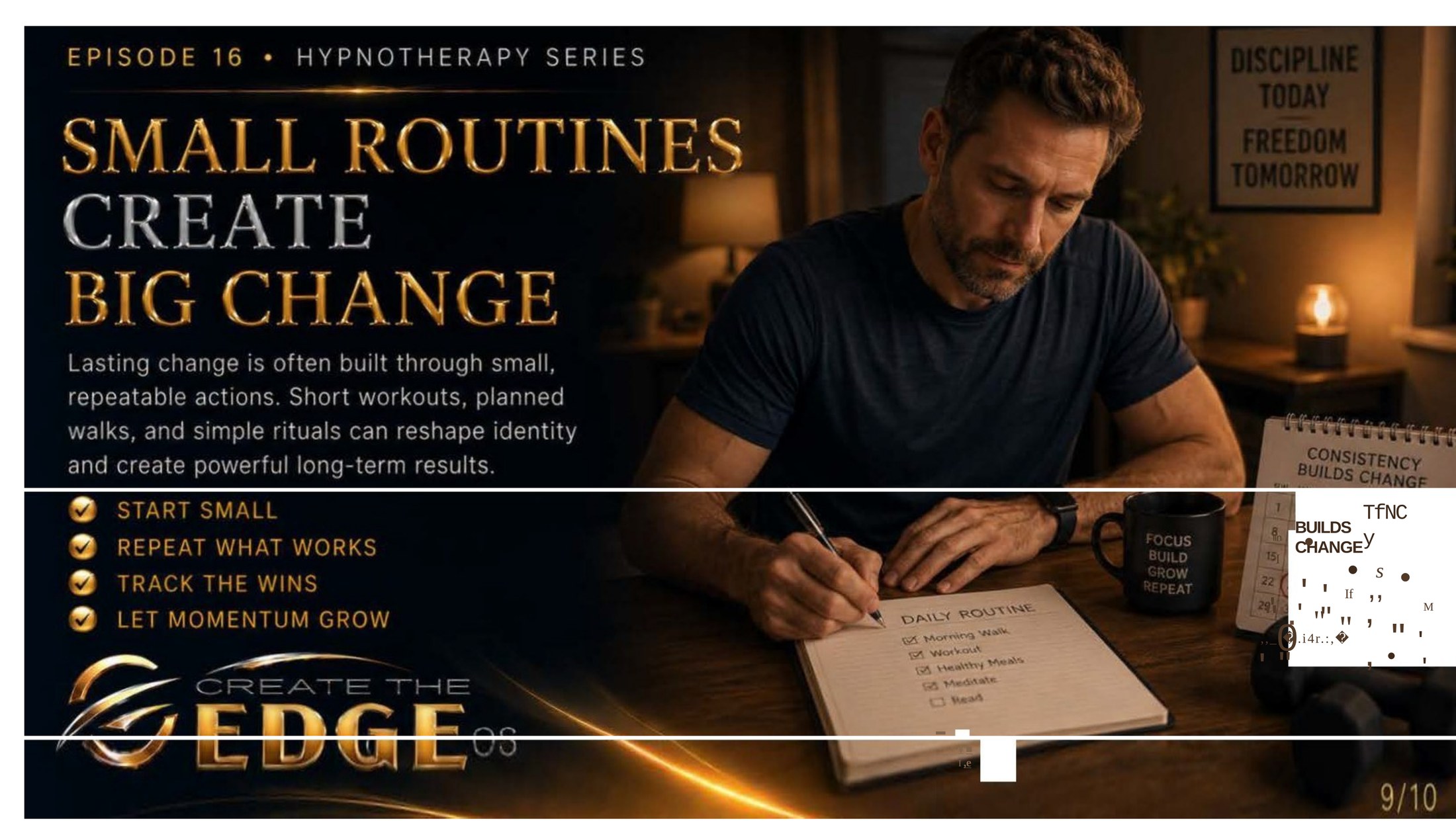 Small Routines Create Big Change