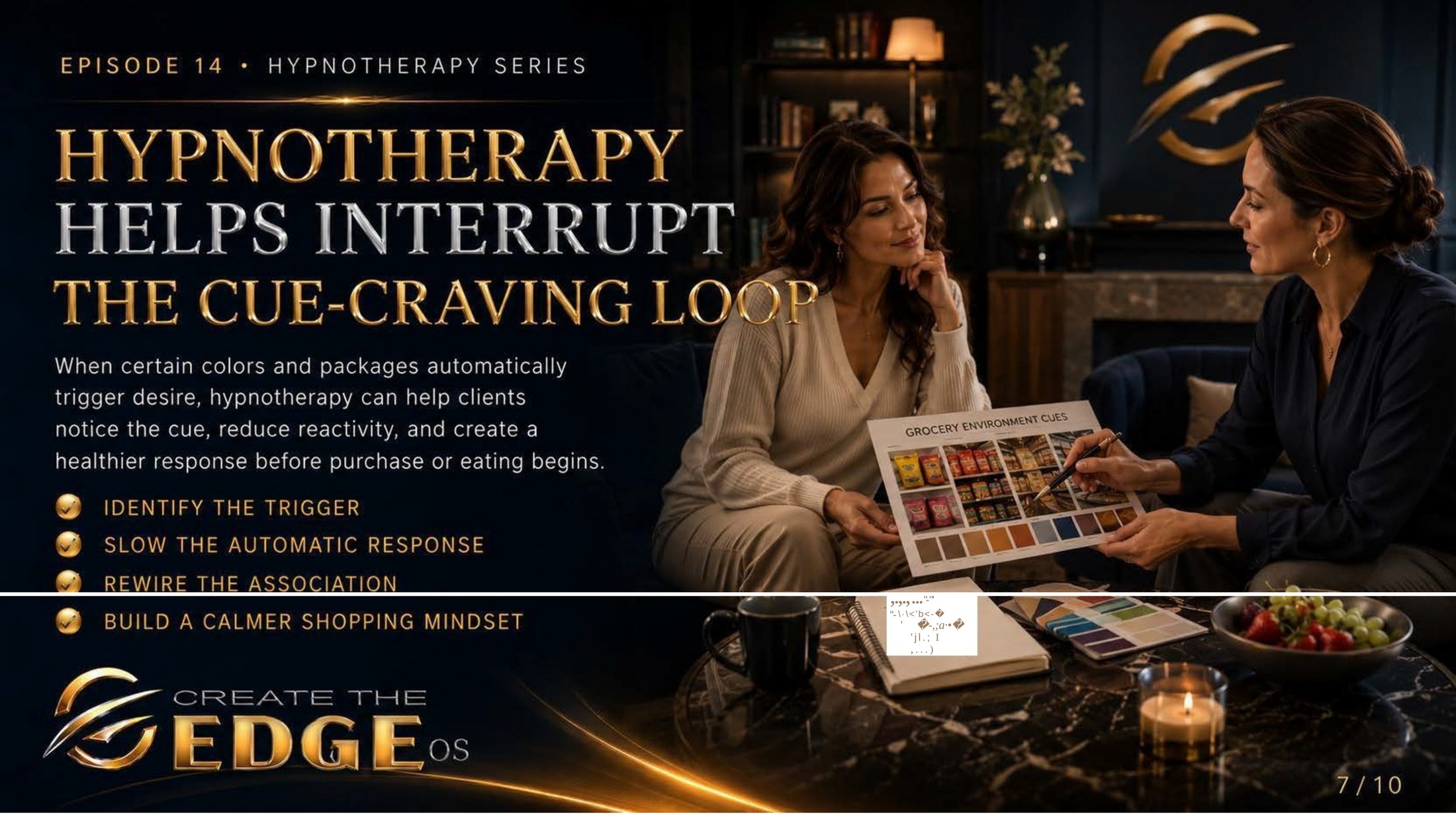 Hypnotherapy Helps Interrupt the Cue-Craving Loop
