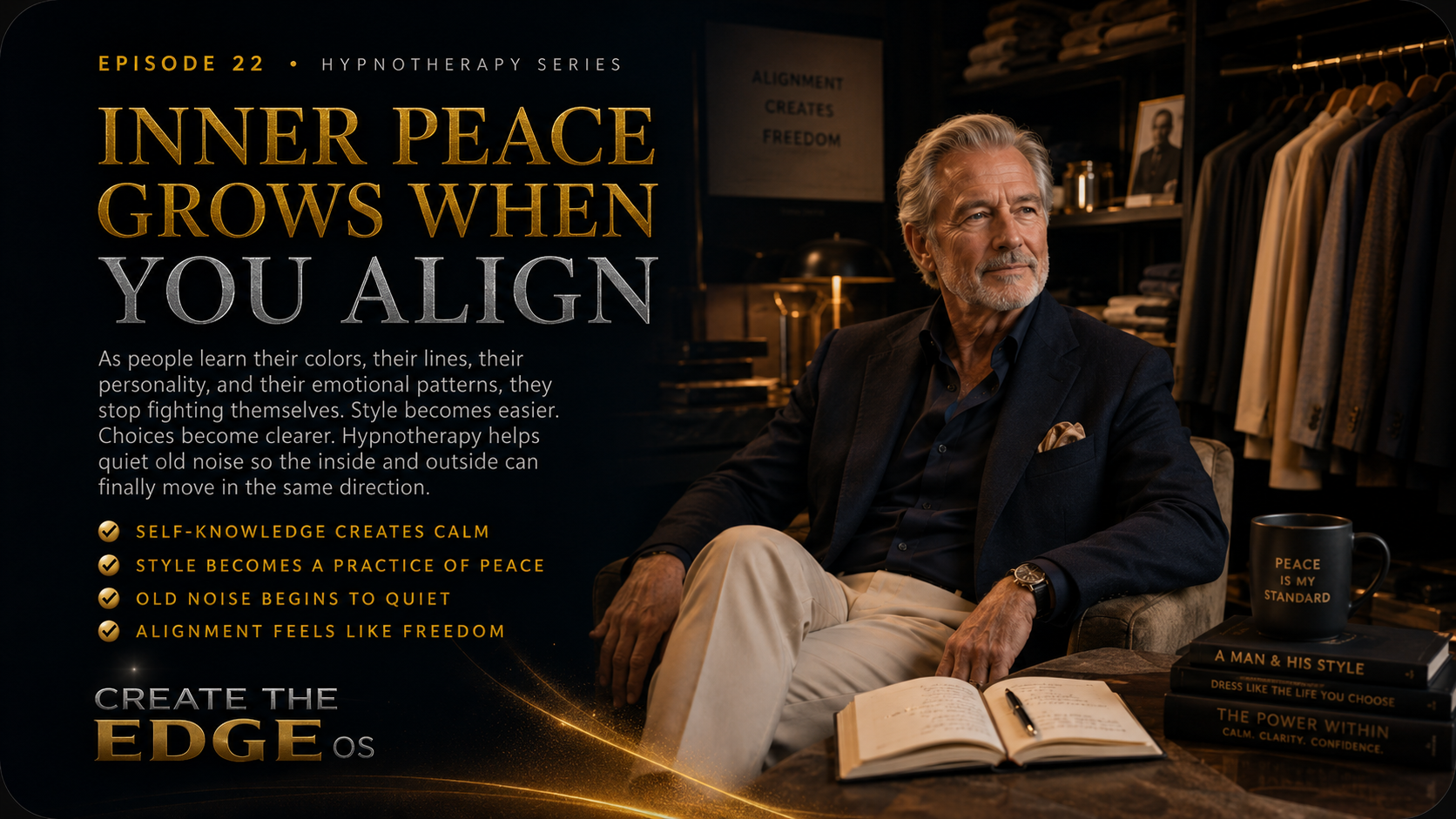INNER PEACE GROWS WHEN YOU ALIGN
