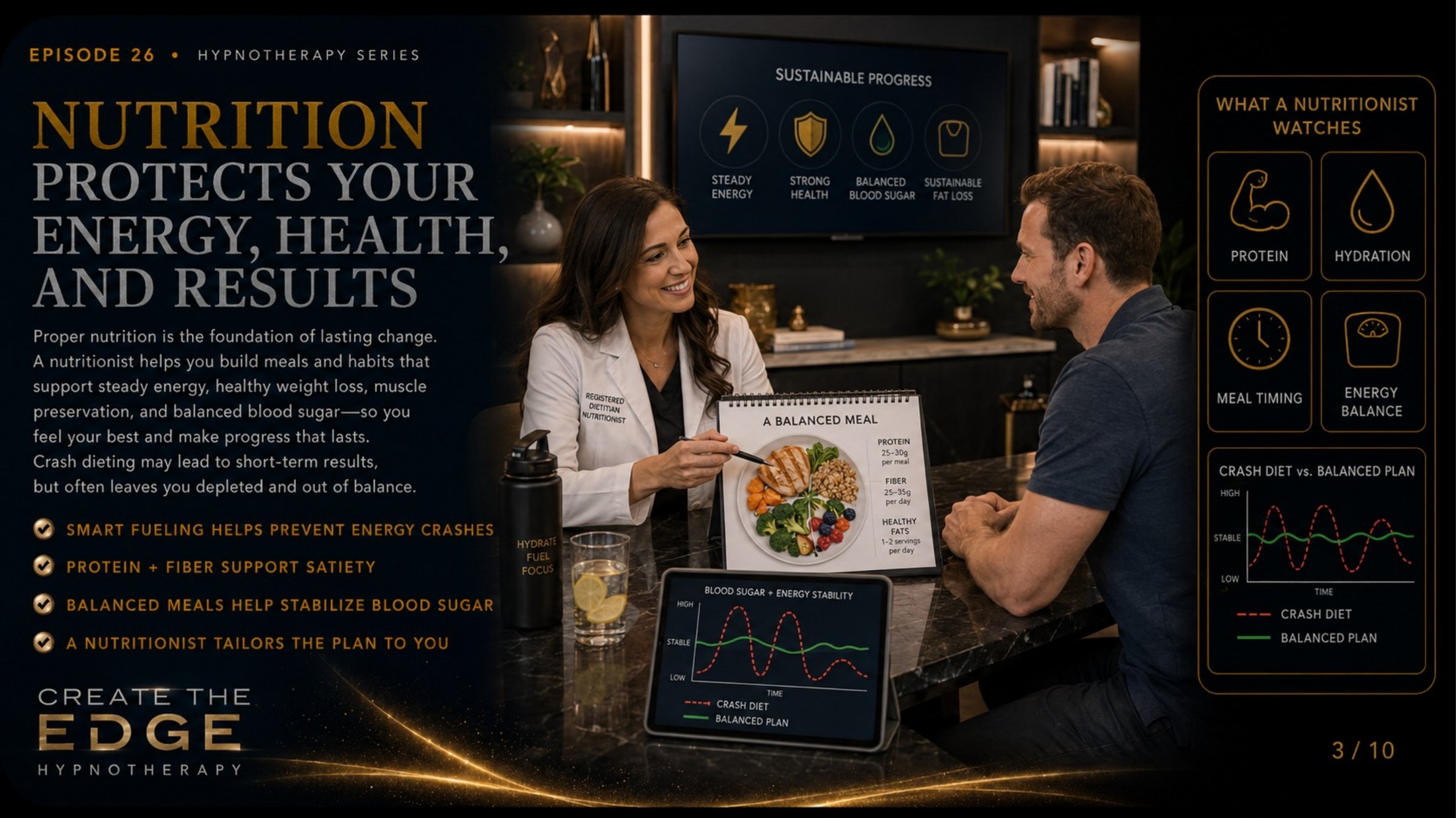Nutrition Protects Your Energy, Health, and Results
