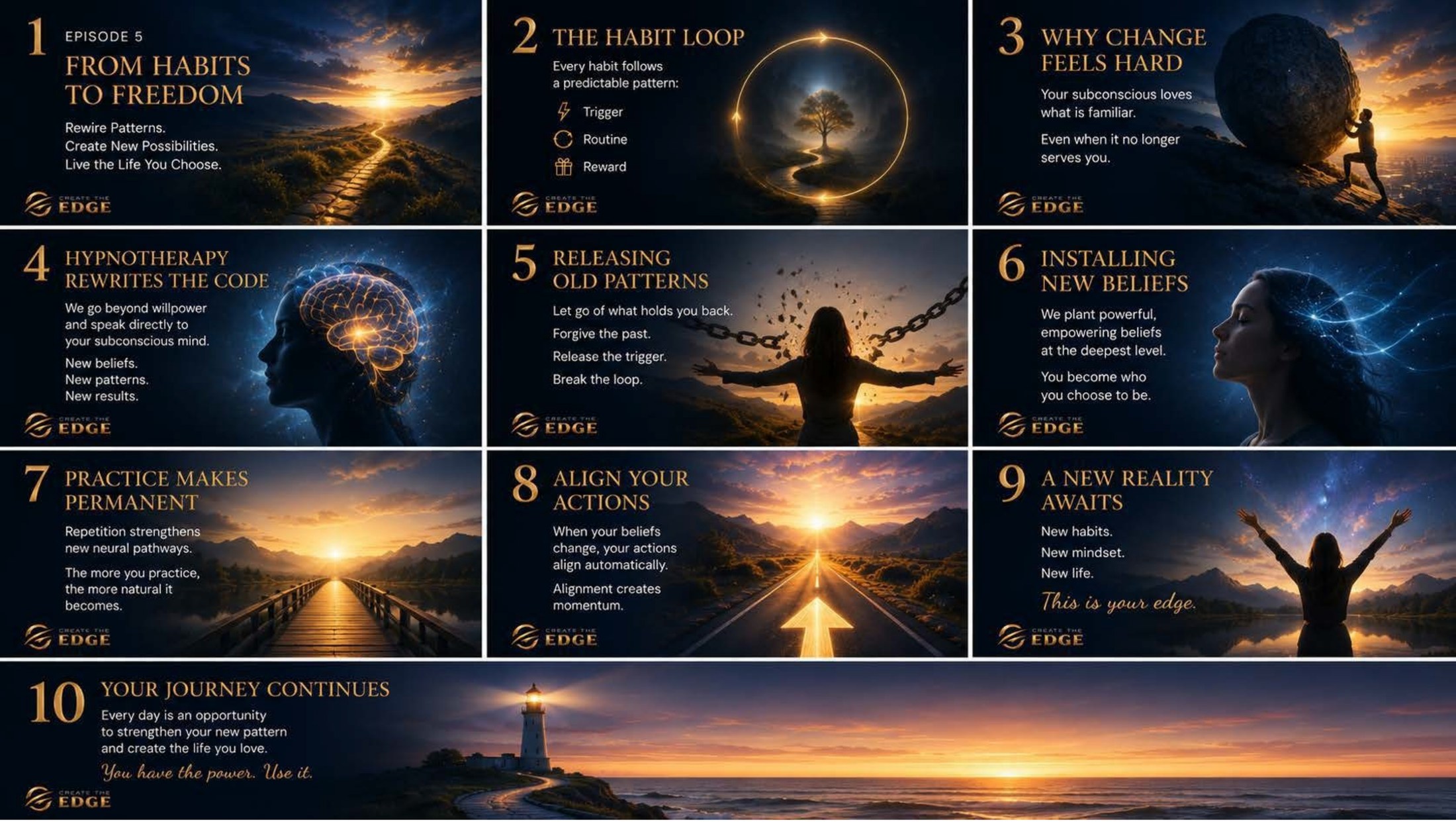 From Habits to Freedom