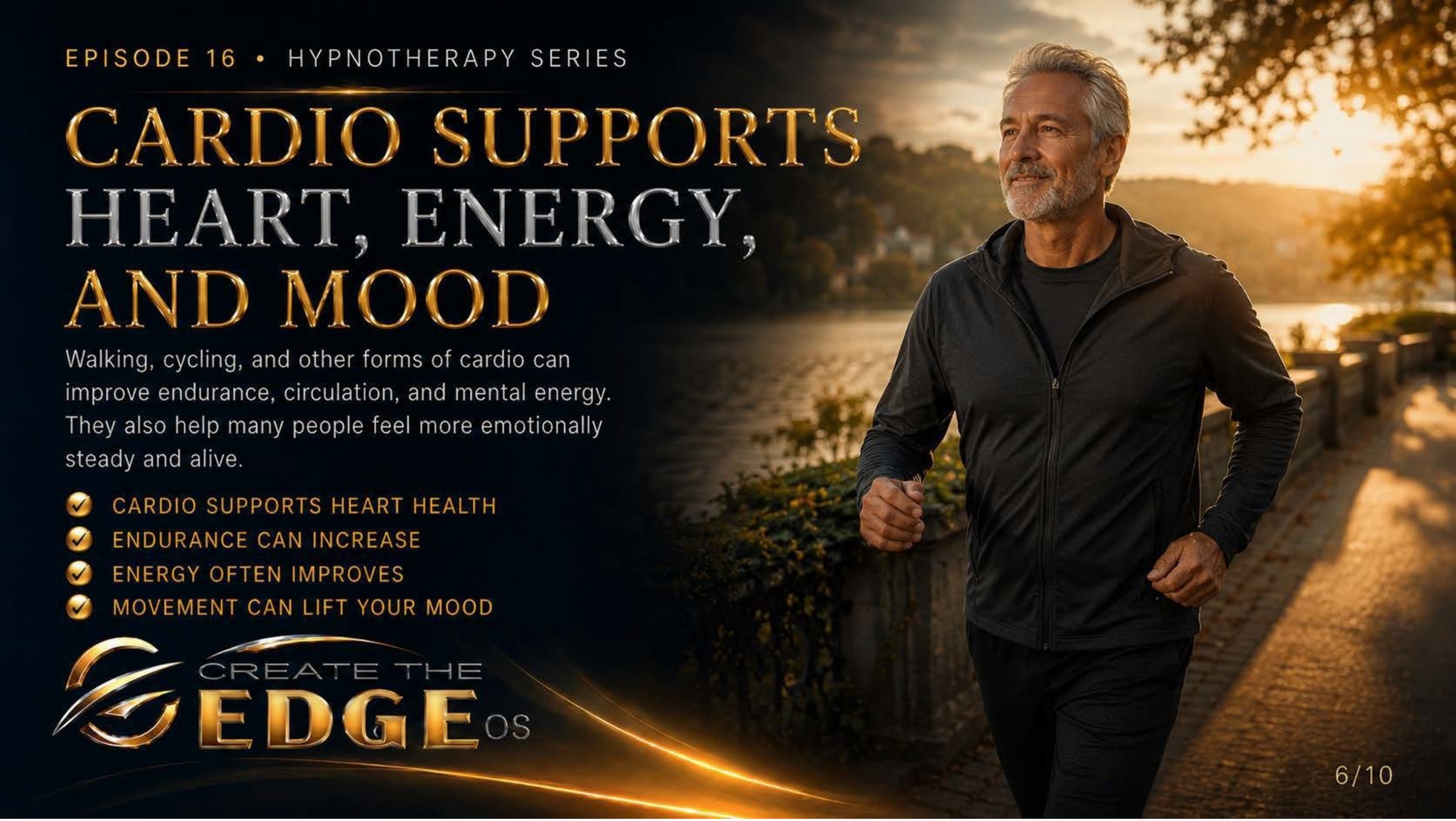 Cardio Supports Heart, Energy, and Mood