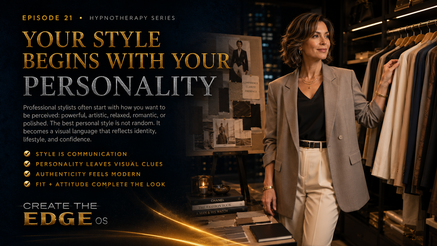 YOUR STYLE BEGINS WITH YOUR PERSONALITY