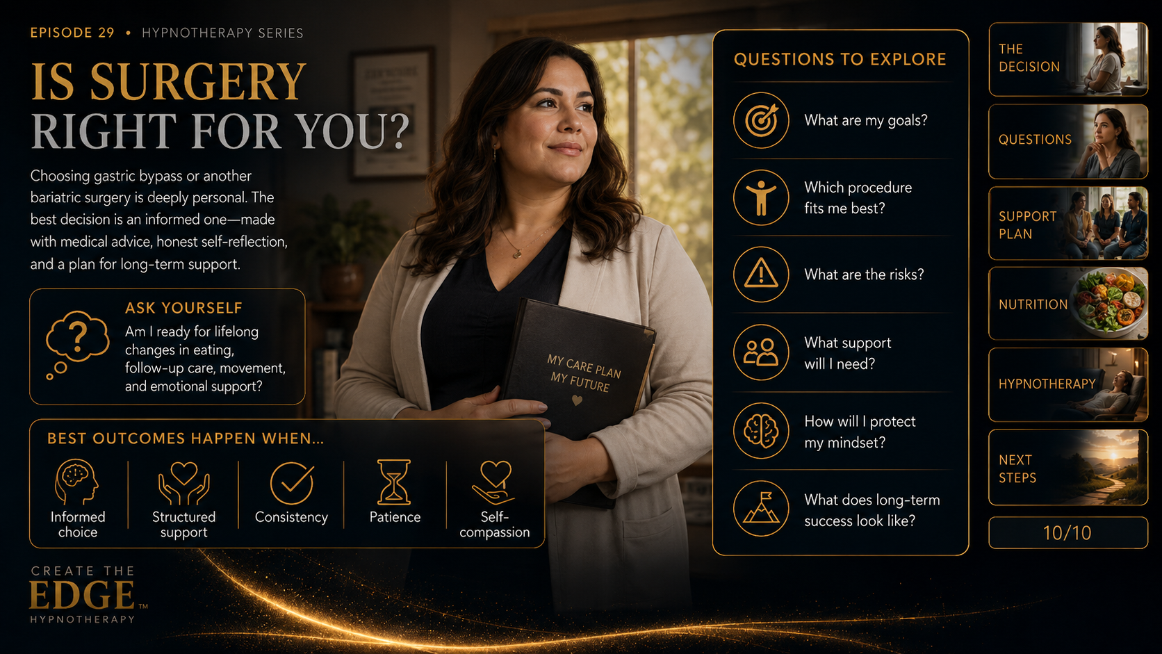 IS SURGERY RIGHT FOR YOU?