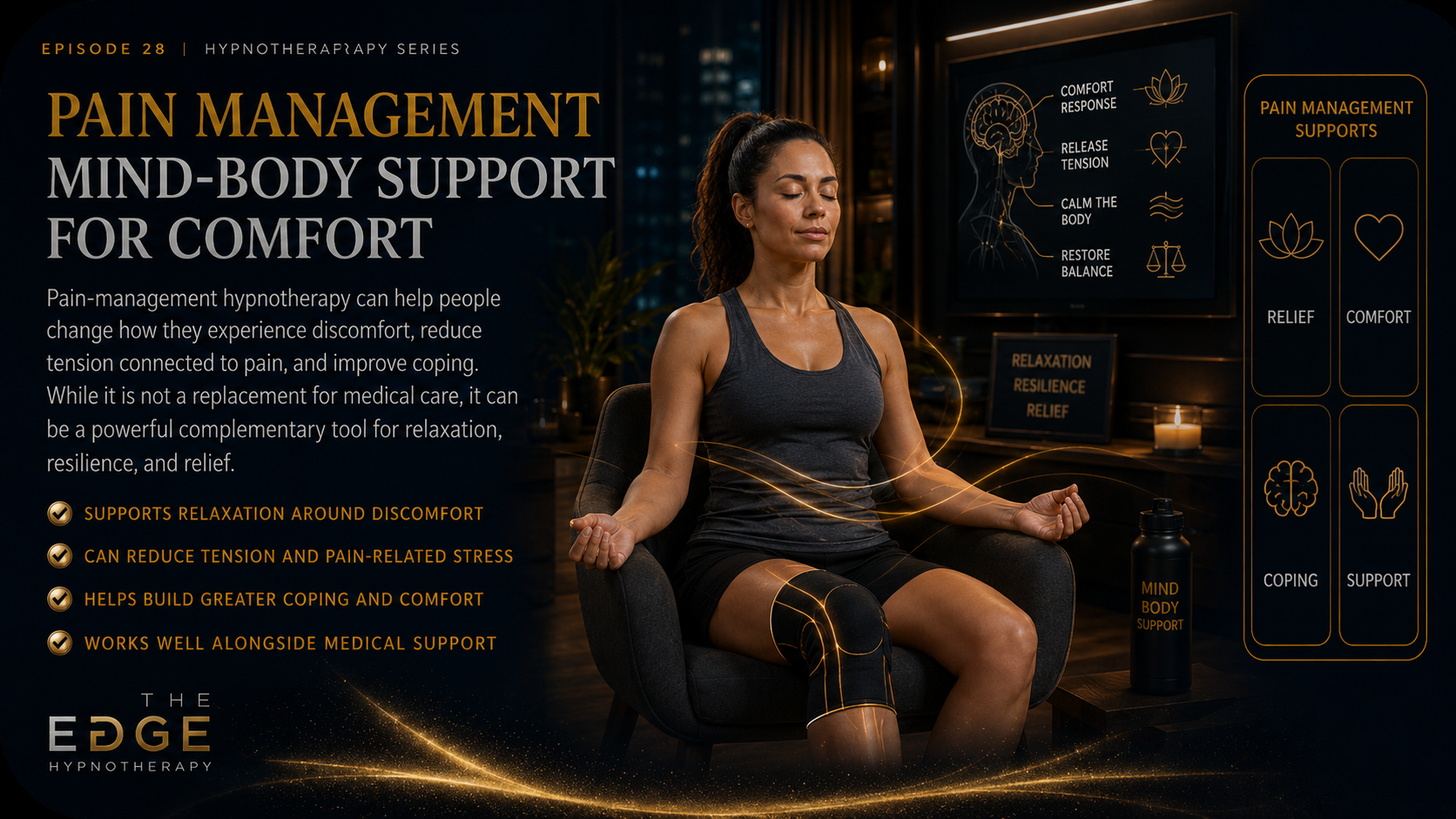 PAIN MANAGEMENT: MIND-BODY SUPPORT FOR COMFORT