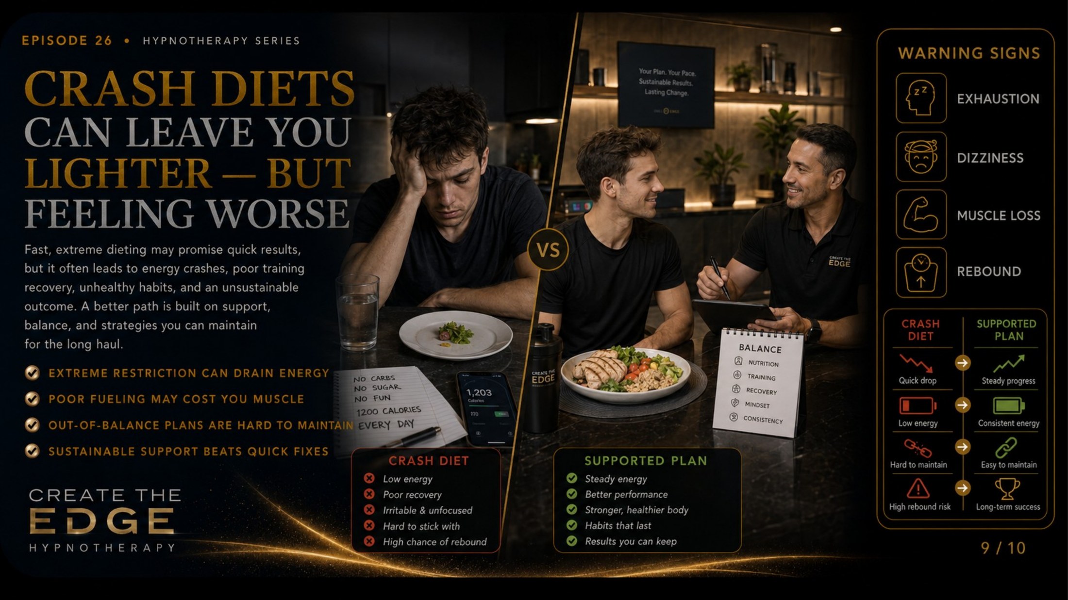 Crash Diets Can Leave You Lighter — But Feeling Worse