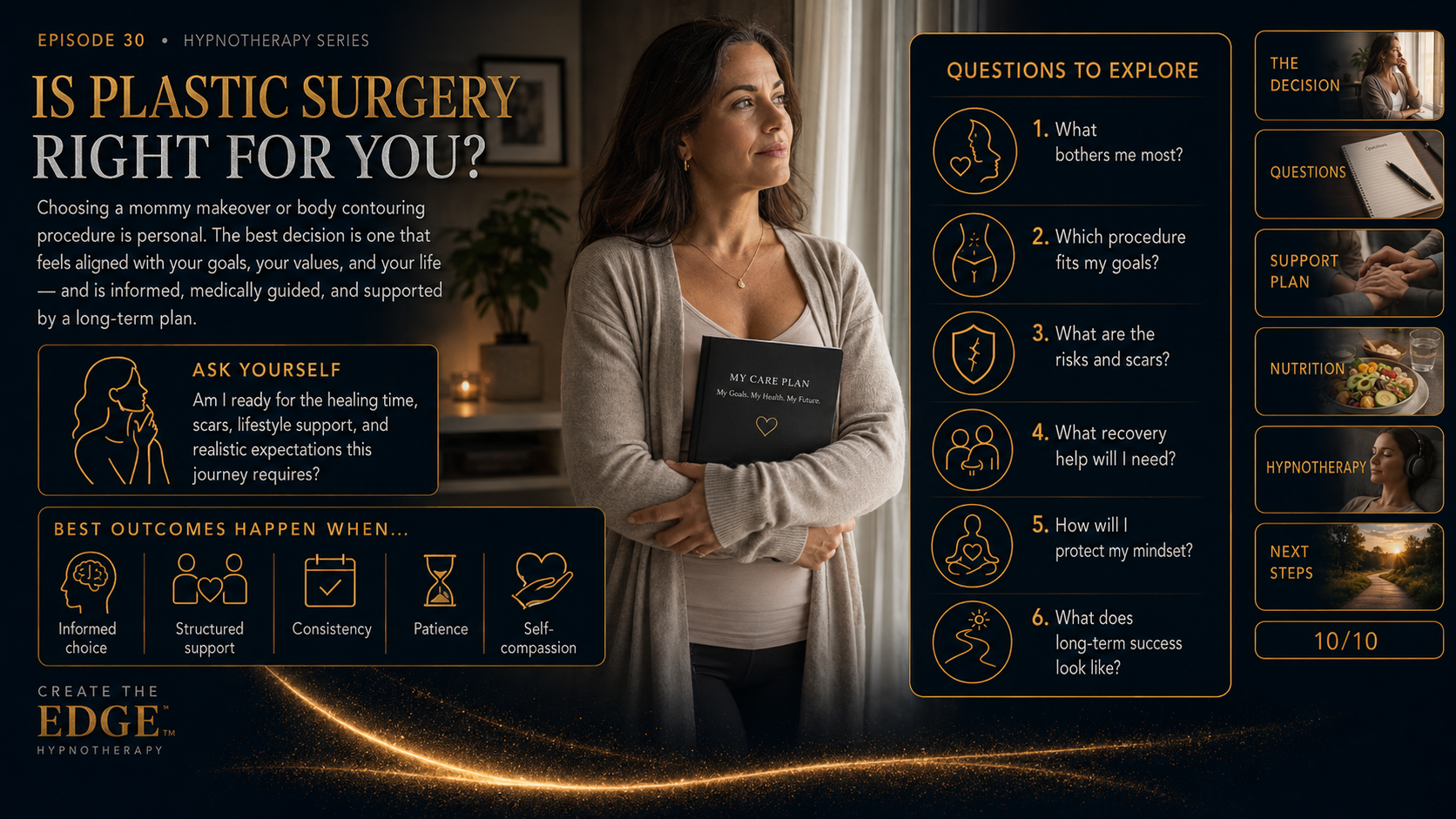 IS PLASTIC SURGERY RIGHT FOR YOU?