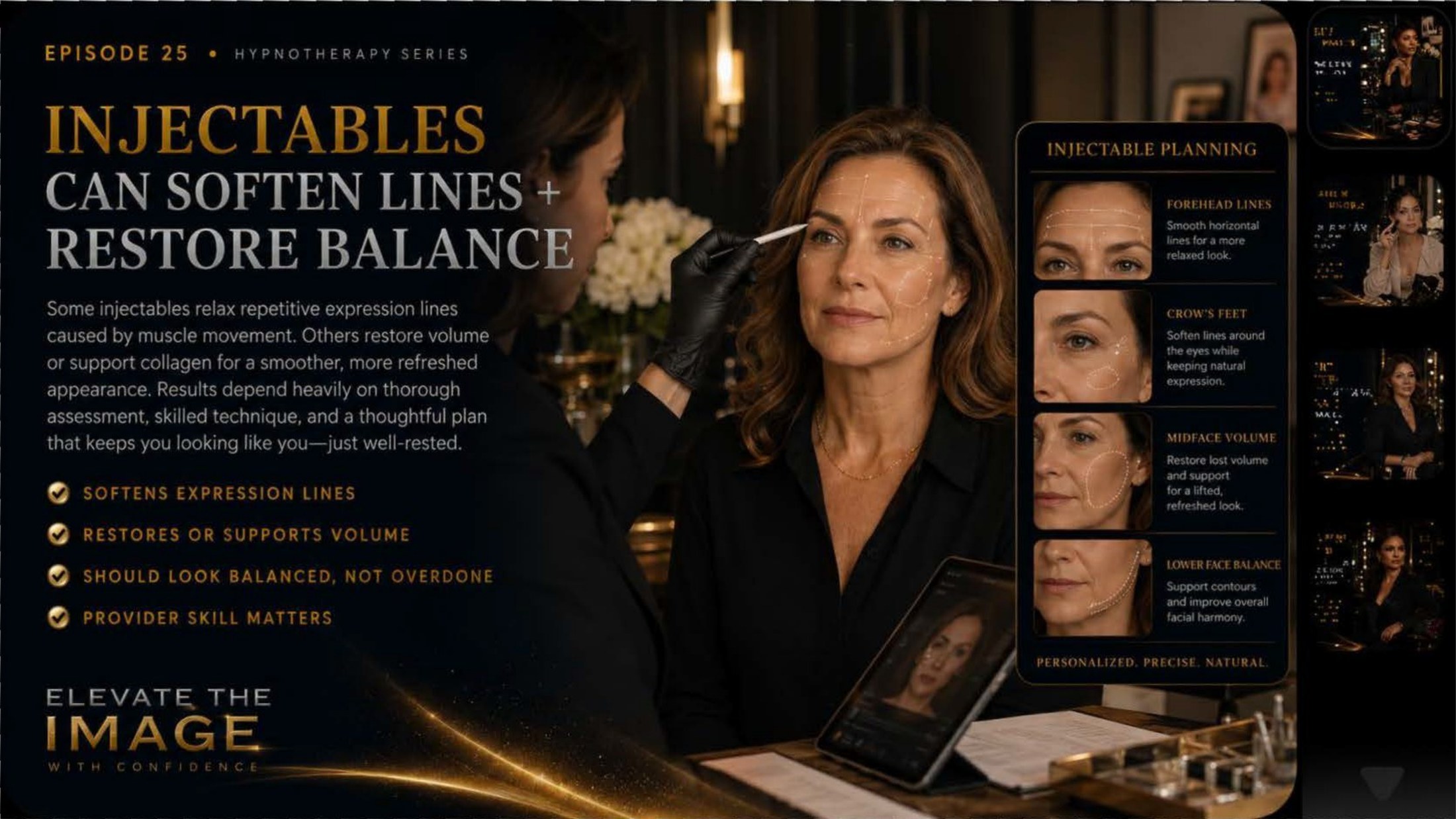 Injectables Can Soften Lines and Restore Balance
