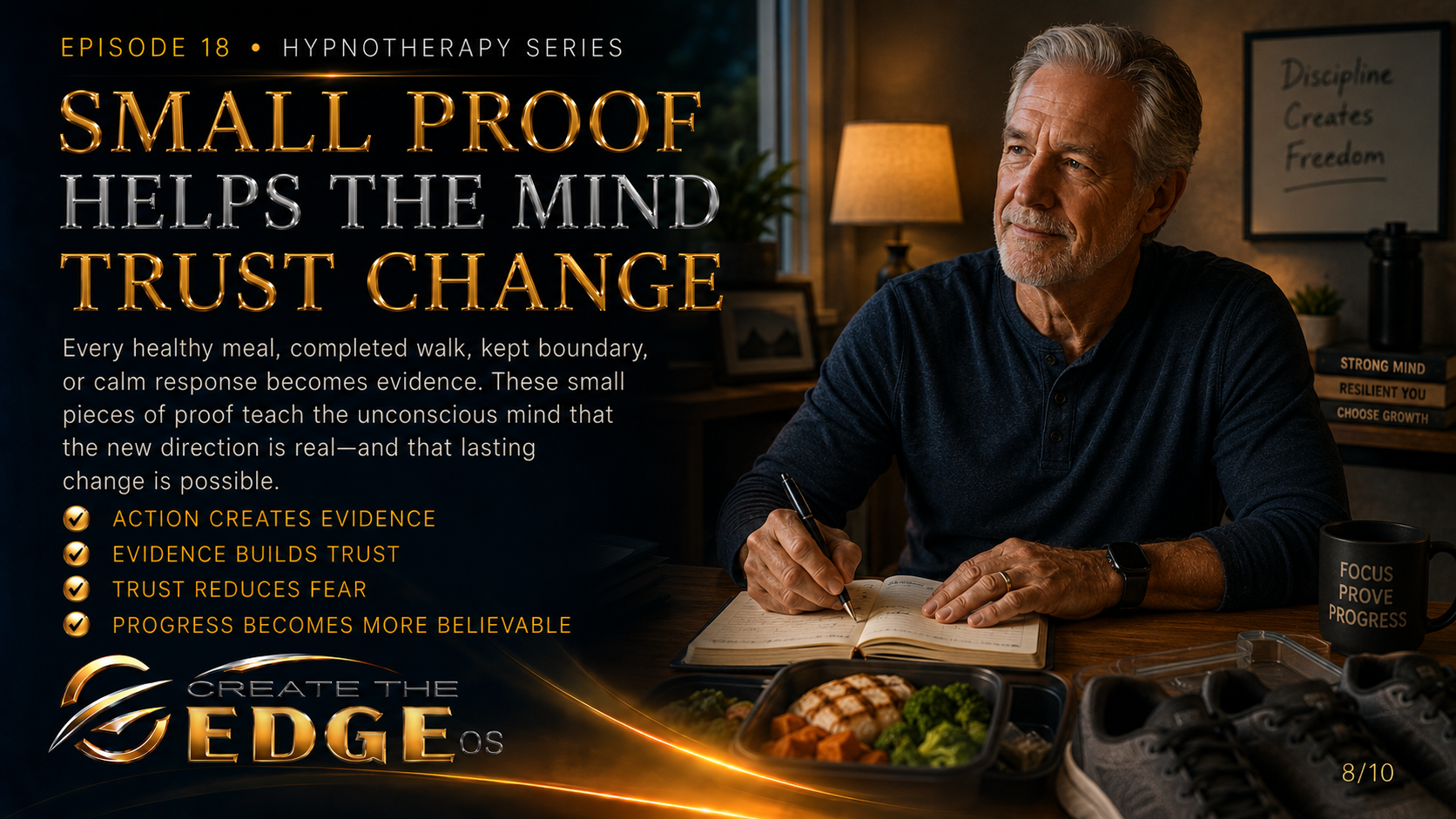 SMALL PROOF HELPS THE MIND TRUST CHANGE