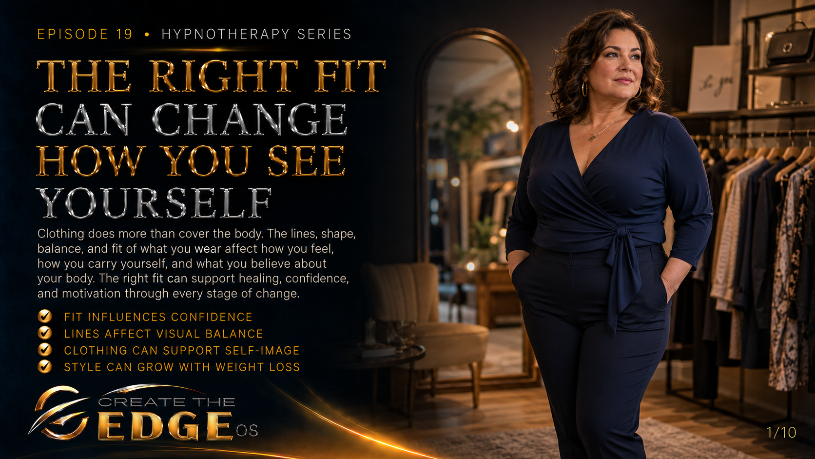 THE RIGHT FIT CAN CHANGE HOW YOU SEE YOURSELF