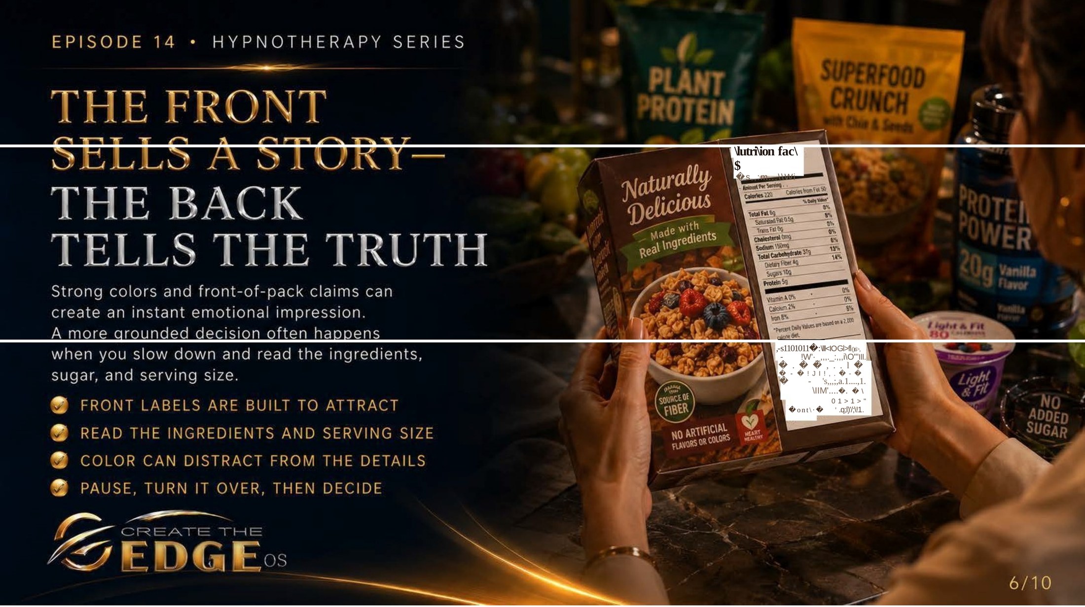 The Front Sells a Story — The Back Tells the Truth