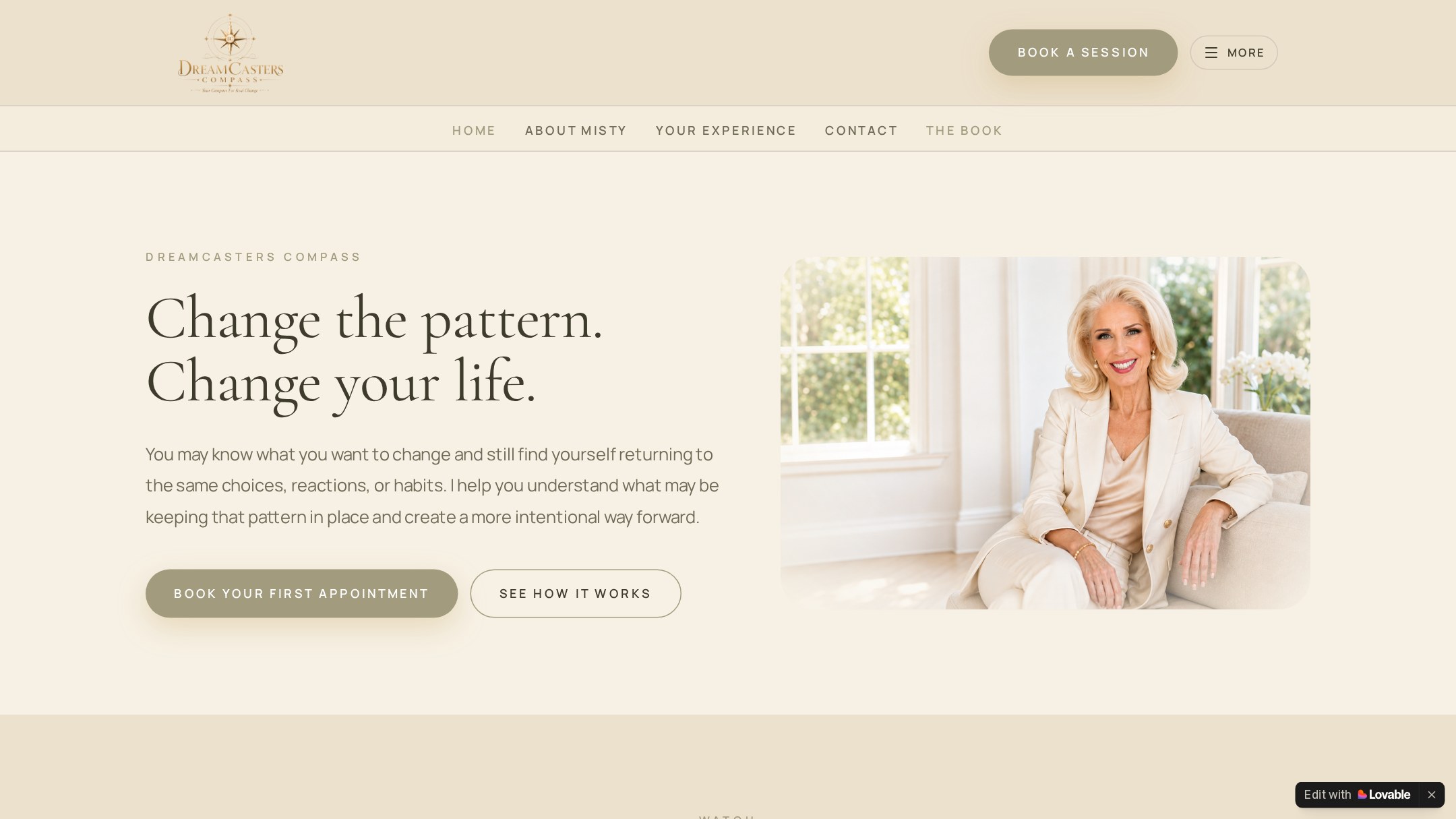 DreamCasters Compass website