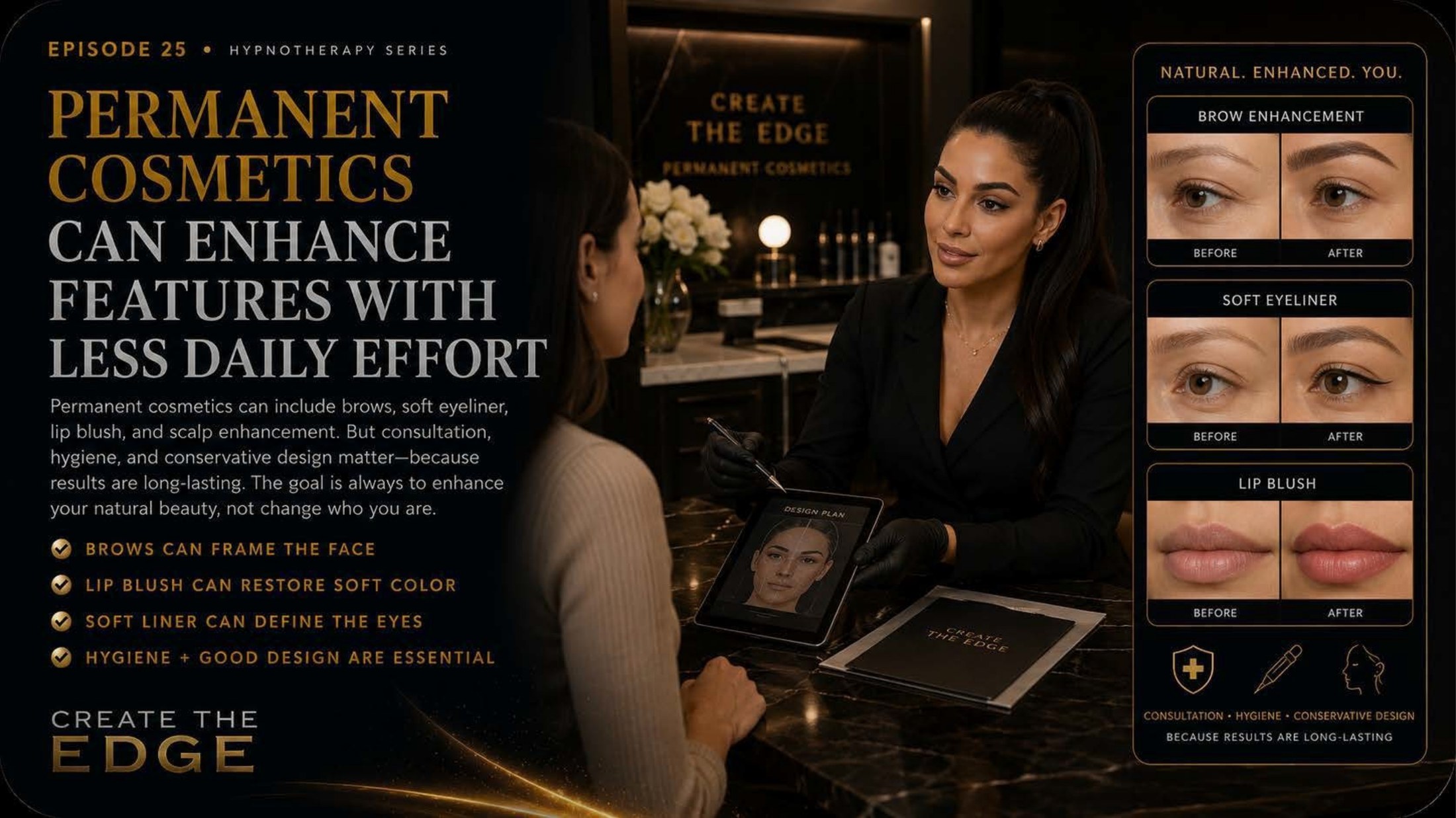 Permanent Cosmetics Can Enhance Features With Less Daily Effort