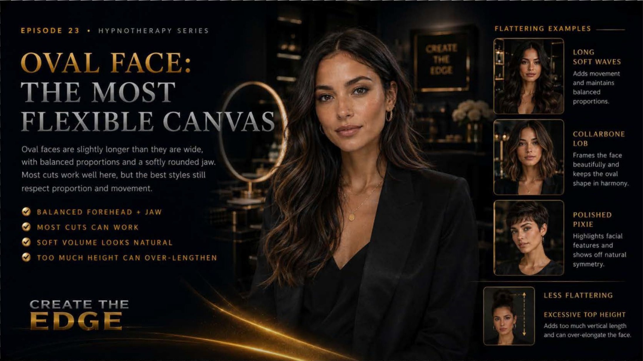 Oval Face: The Most Flexible Canvas