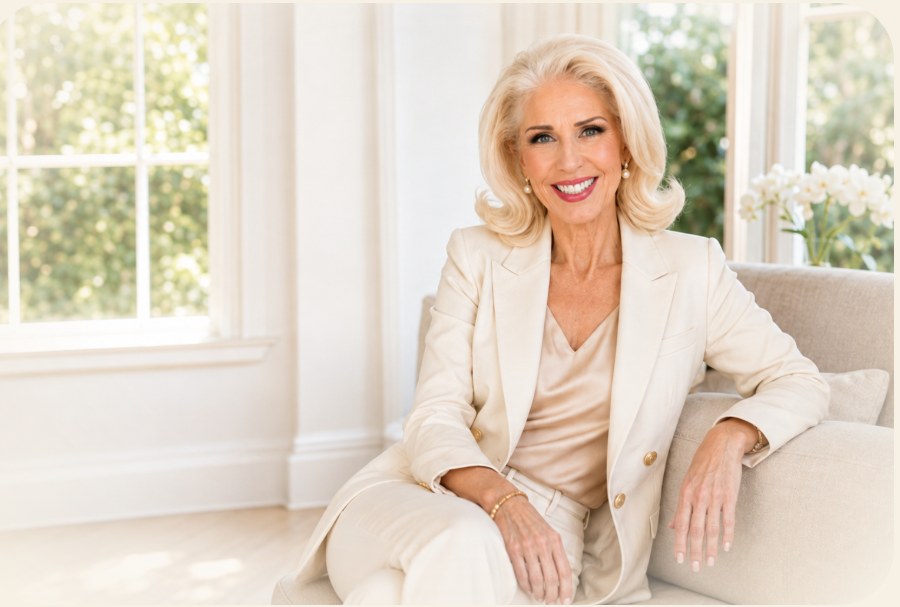 Misty Klein, seated portrait