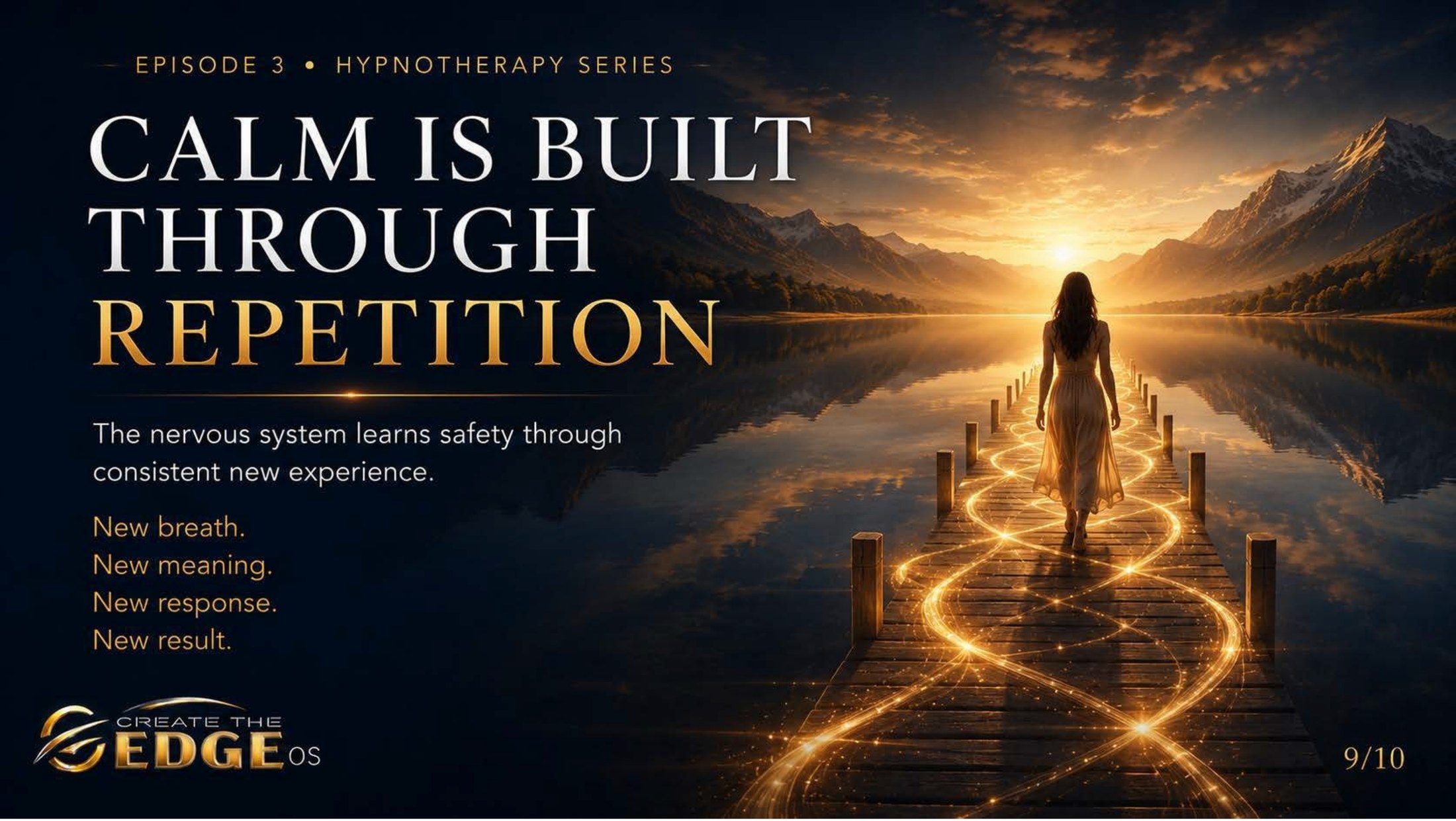 Calm Is Built Through Repetition