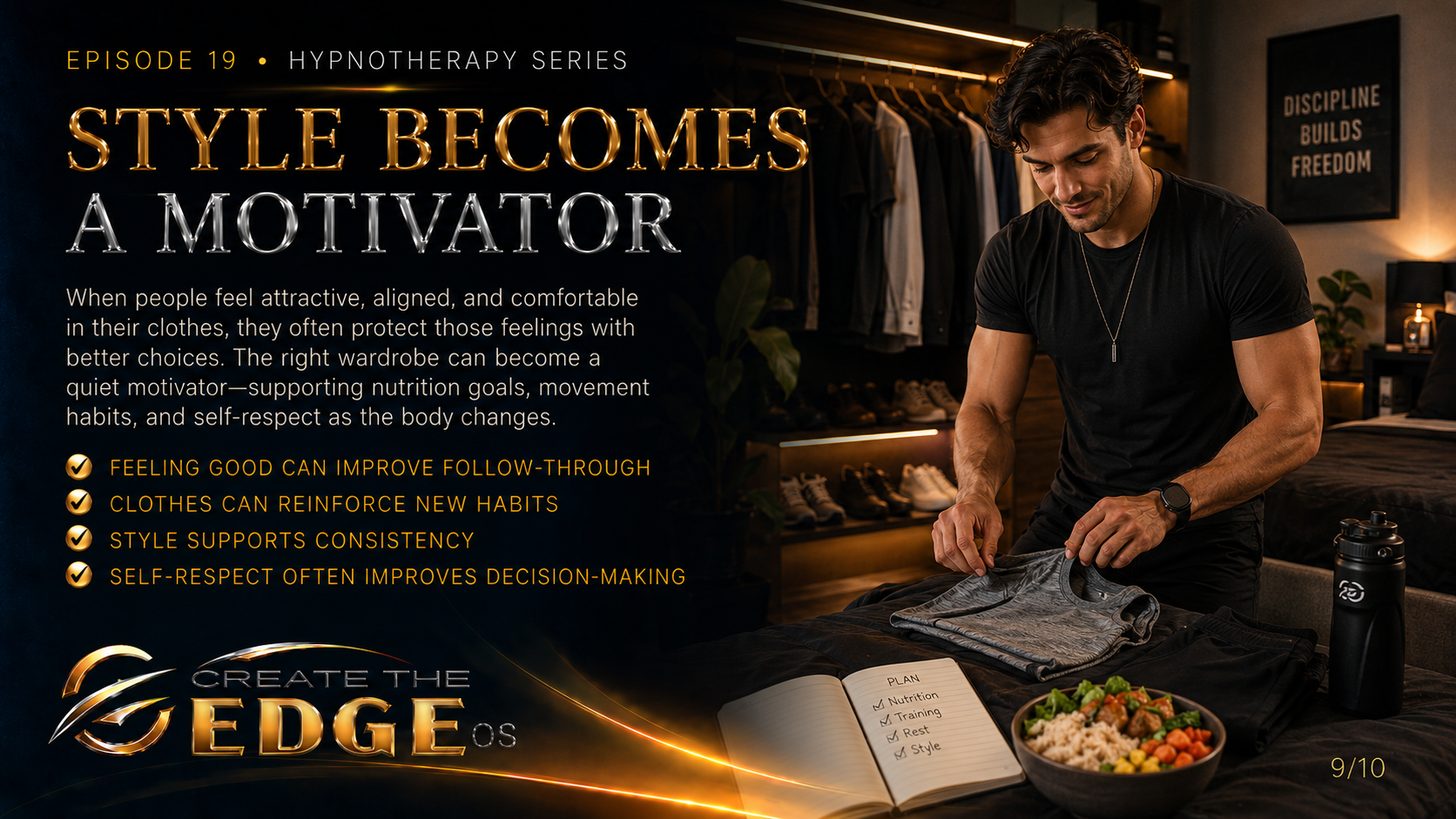 STYLE BECOMES A MOTIVATOR