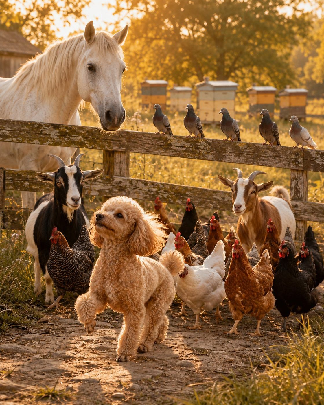 RC believed the chickens were his. The chickens agreed.